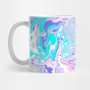 Magical Girl Marble - Digital Paint Spill Mug